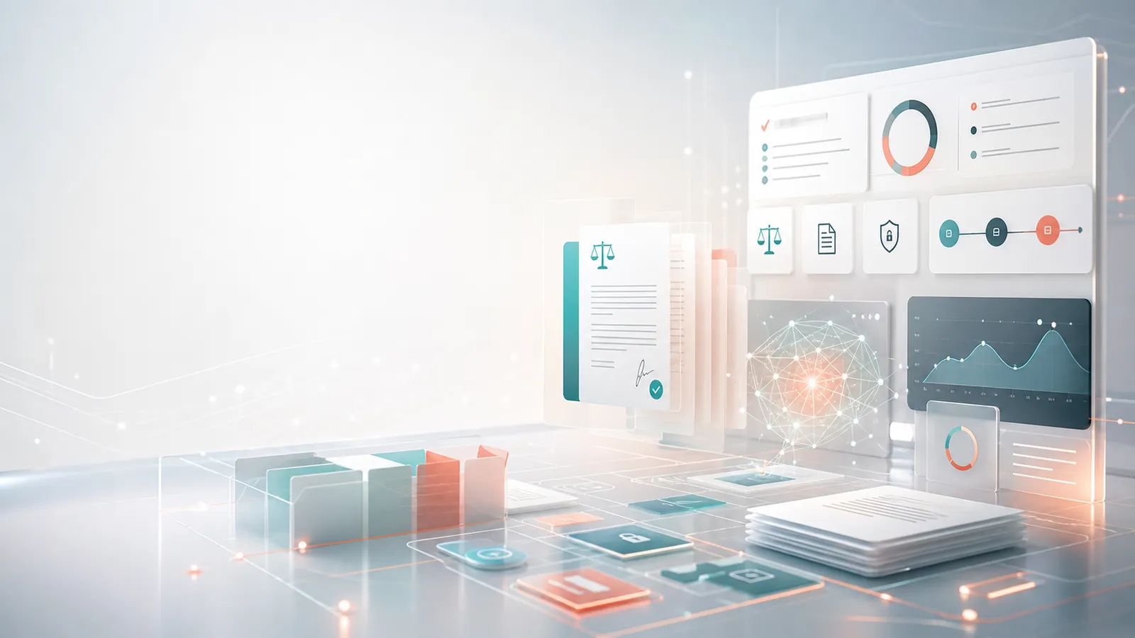 AI-assisted legal workflow and dashboard interface for Donna365